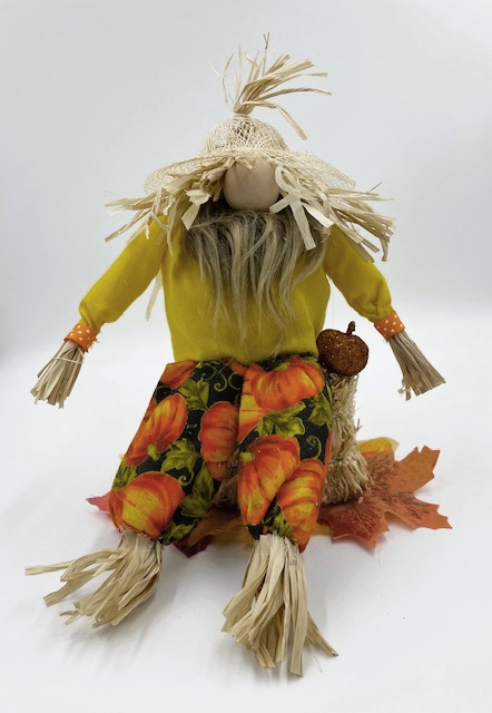 Scarecrow on Haystack gnome